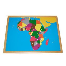 Puzzle de l'Afrique PREMIUM Montessori