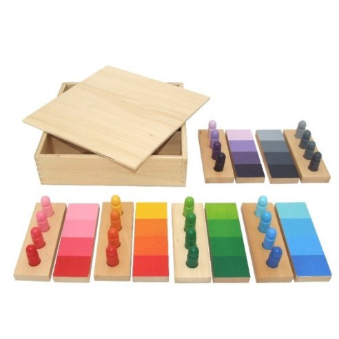 Tri de dégradés de couleurs Montessori
