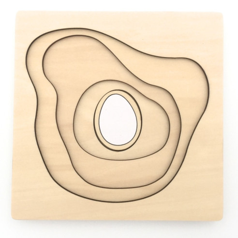 cycle de vie du poulet Montessori