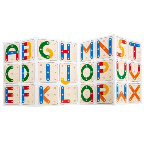 Puzzle à encastrer Lettres et Nombres