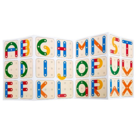 Puzzle à encastrer Lettres et Nombres