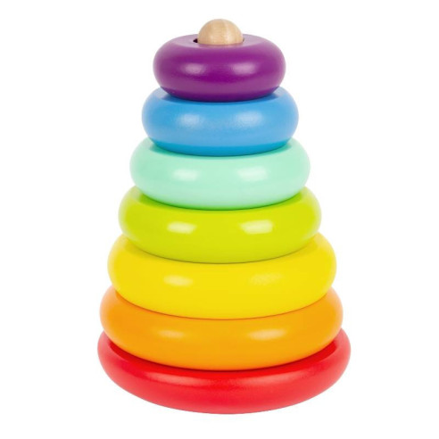 Tour à empiler Arc-en-ciel