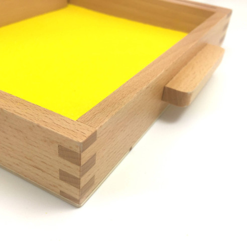 Plateau de sable Montessori