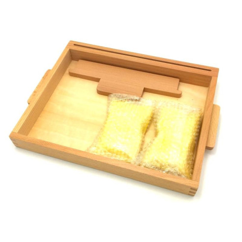 Plateau de sable Montessori