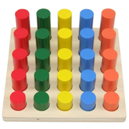 Echelle de cylindres Montessori Echelle de cylindres Montessori