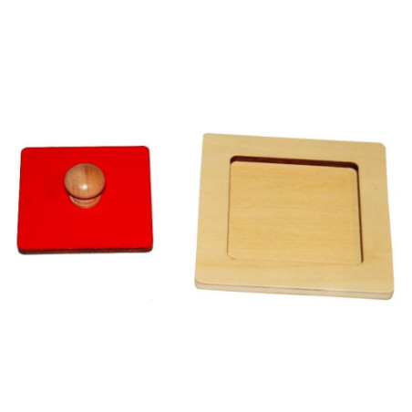 Encastrement carré Montessori