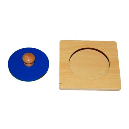 Encastrement cercle Montessori