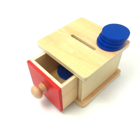 Boite à forme avec pièces Montessori
