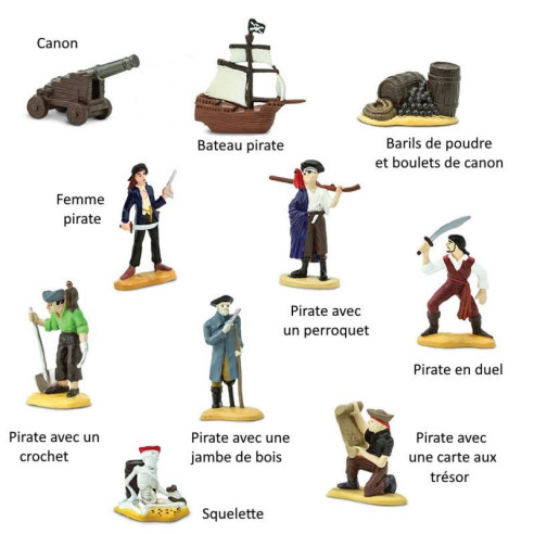 small foot® Figurine bateau pirate bois