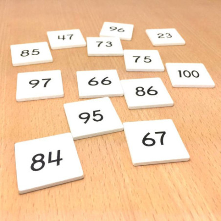 Nombres pour le tableau de 100 Nombres pour le tableau de 100