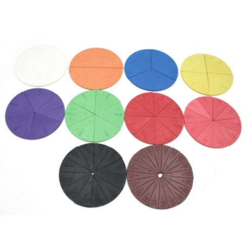 Fractions de 1 à 1/20ème