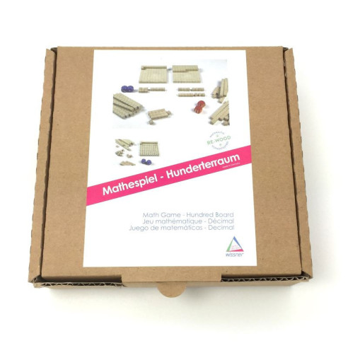 Jeu du tableau de cent en RE-Wood®