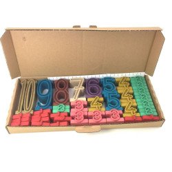 Tour de nombres couleurs Montessori en RE-WOOD®