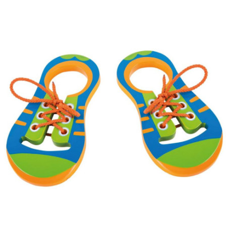 Chaussures à lacer en bois Chaussures à lacer en bois