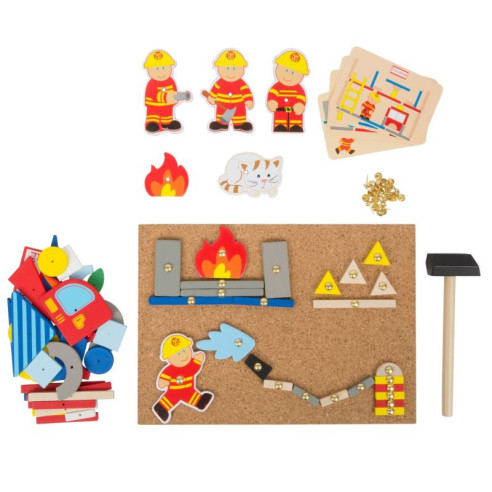 Jeu de clous pompiers