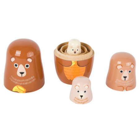 Poupées russes Famille d'ours