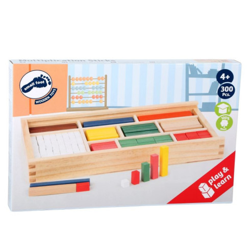 Réglettes cuisenaires en bois