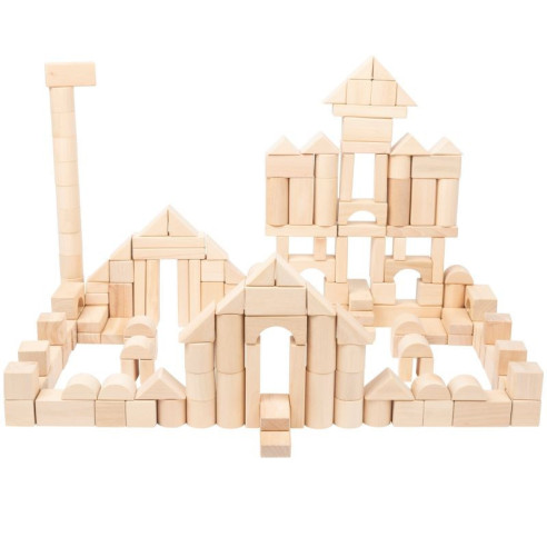 Lot De 90 Briques De Construction Clipsables - Tailles 1x2, 2x2, 2x4 - Couleur Blanc (713)