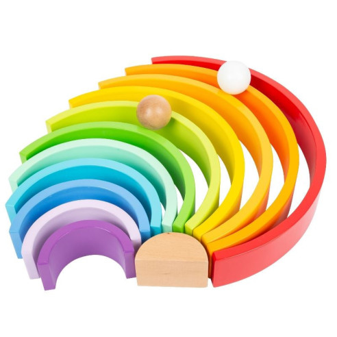 Blocs en bois Arc-en-ciel XL