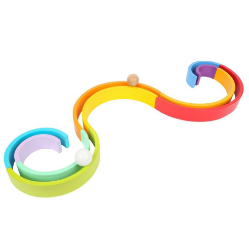 Blocs en bois Arc-en-ciel XL