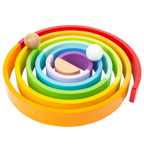 Blocs en bois Arc-en-ciel XL