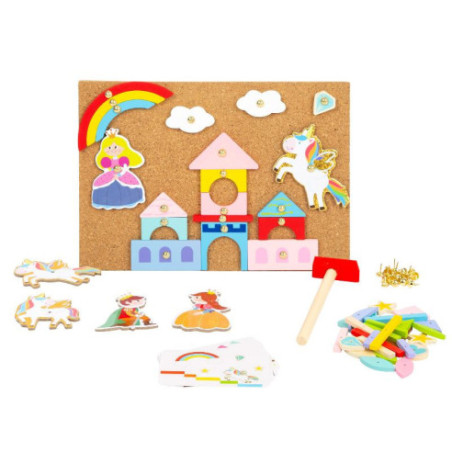 Jeu de clous licorne