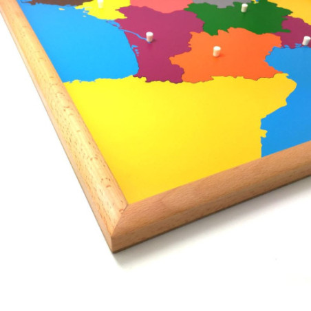 Puzzle de la France Montessori
