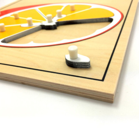 Puzzle de l'orange Montessori Puzzle de l'orange Montessori