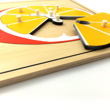 Puzzle de l'orange Montessori Puzzle de l'orange Montessori