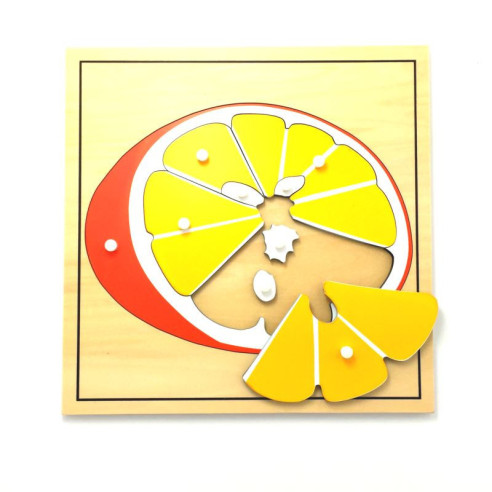 Puzzle de l'orange Montessori