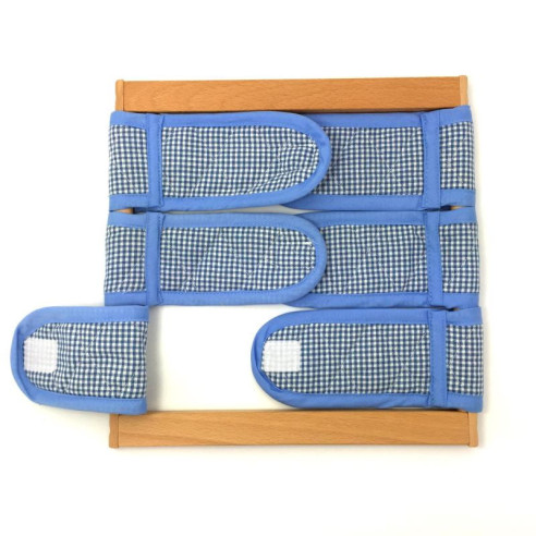Cadre d'habillage enfant Velcro Montessori