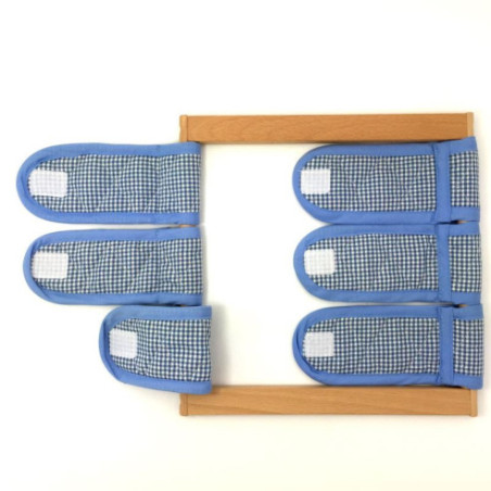 Cadre d'habillage enfant Velcro Montessori