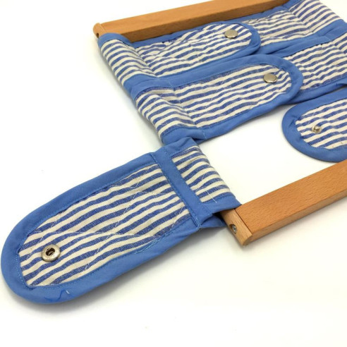 Cadre d'habillage enfant boutons pression Montessori