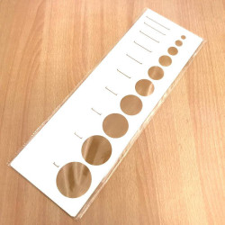 Cartes de contrôle pour les blocs de cylindres montessori 2