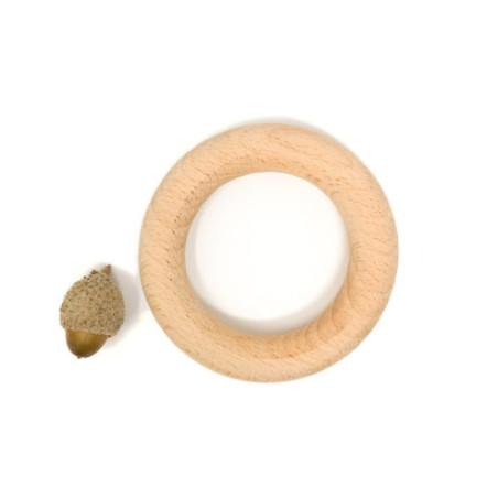 3 anneaux en bois naturel Grapat