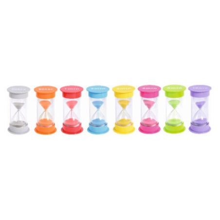 Sablier design sable coloré