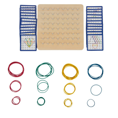 Planche de géométrie en bois