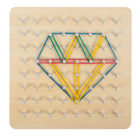 Planche de géométrie en bois