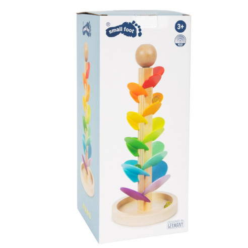 Descente de bille "son" arc-en-ciel