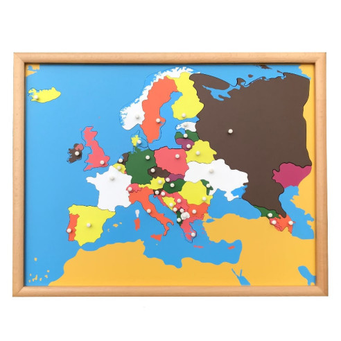 Puzzle de l'Europe premium Montessori Puzzle de l'Europe premium Montessori