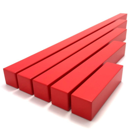 Barres rouges premier age Montessori