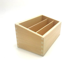Boite de rangement pour cartes de nomenclature Montessori 2