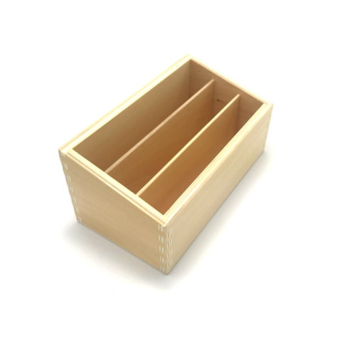 Boite de rangement pour cartes de nomenclature - Matériel Montessori