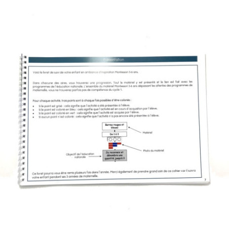 Mon livret de compétences Montessori 3-6 ans