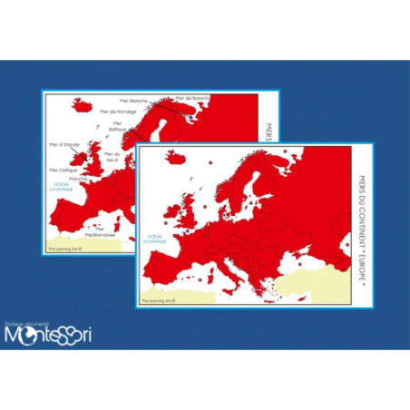 Boutique documents Montessori - Mers du continent Europe