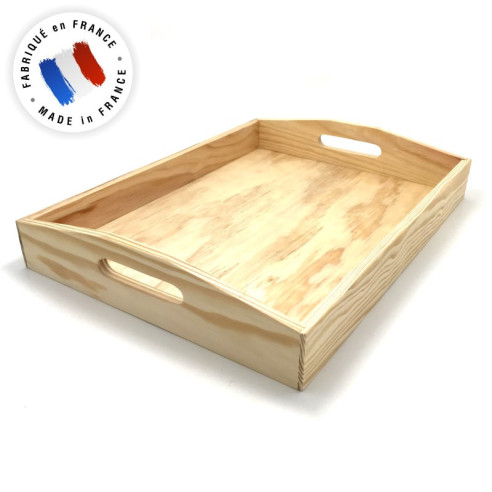 Grand plateau de vie pratique Montessori - fabrication française Grand plateau de vie pratique Montessori - fabrication française