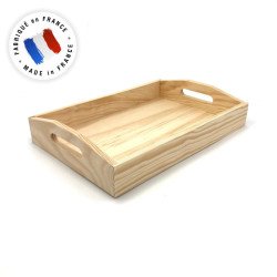 Plateau taille moyenne de vie pratique Montessori - fabrication française