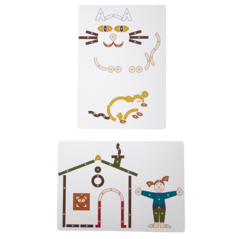 Jeu de clous Maison et Famille