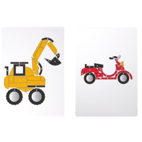 Jeu de clous Véhicules de la ville