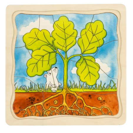 Puzzle à étages Arbre Goki